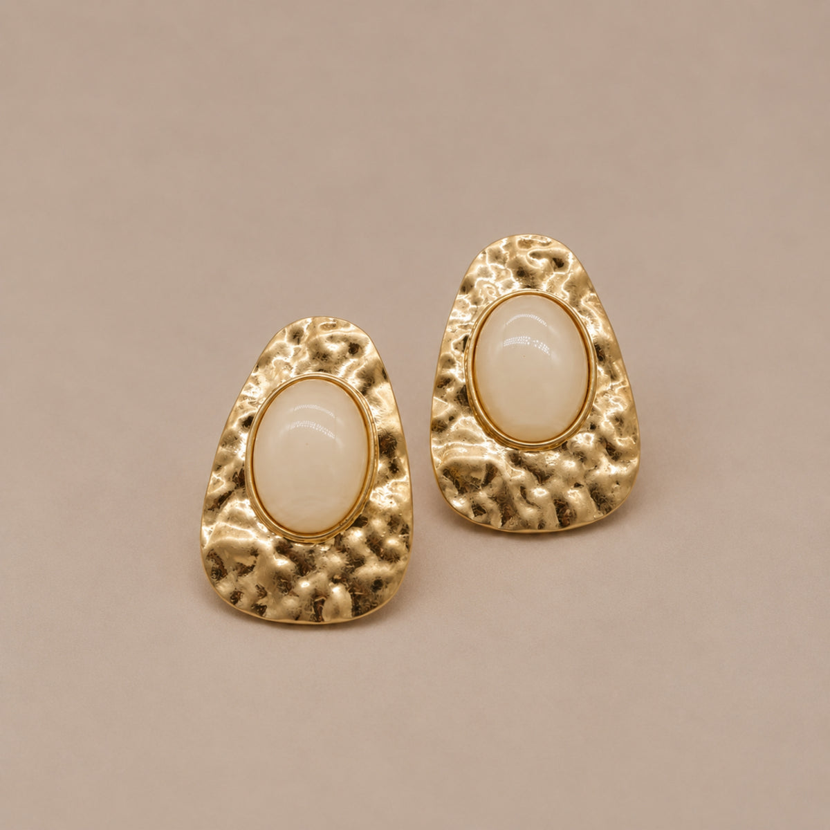 Boucles d'oreilles dorée