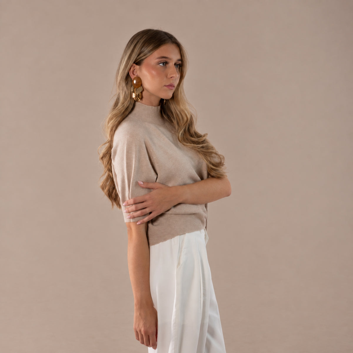 Pull col montant
